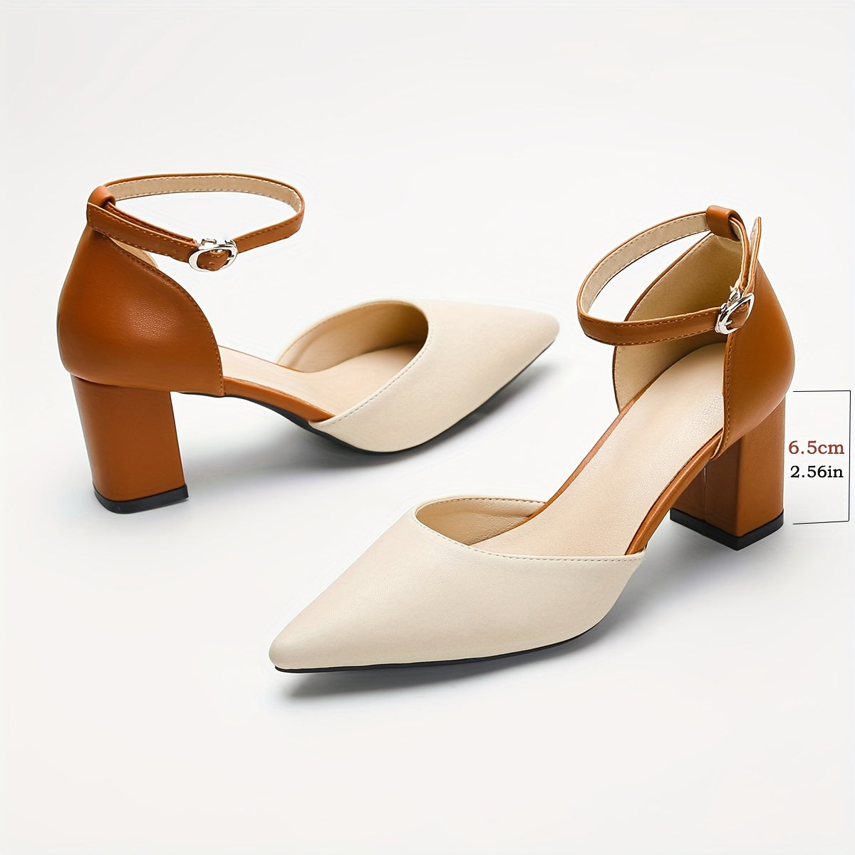 ANNA | Buty eleganckie z paskiem 3