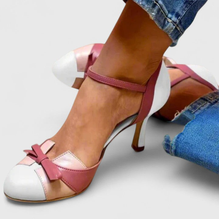 MONIKA | Buty na wysokich obcasach z paskiem 2