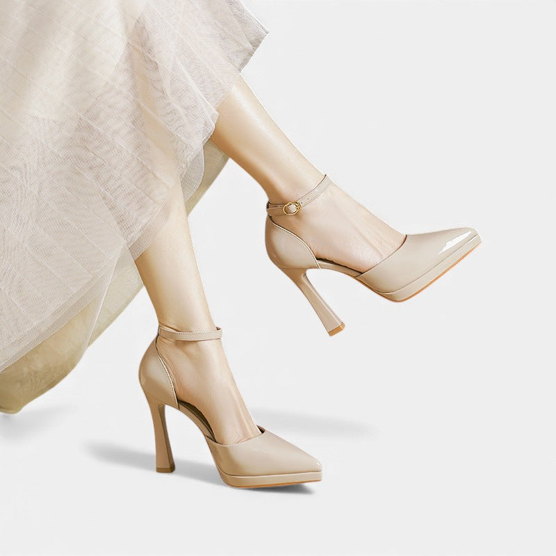 EVETTE | Buty z zapięciem na kostkę
