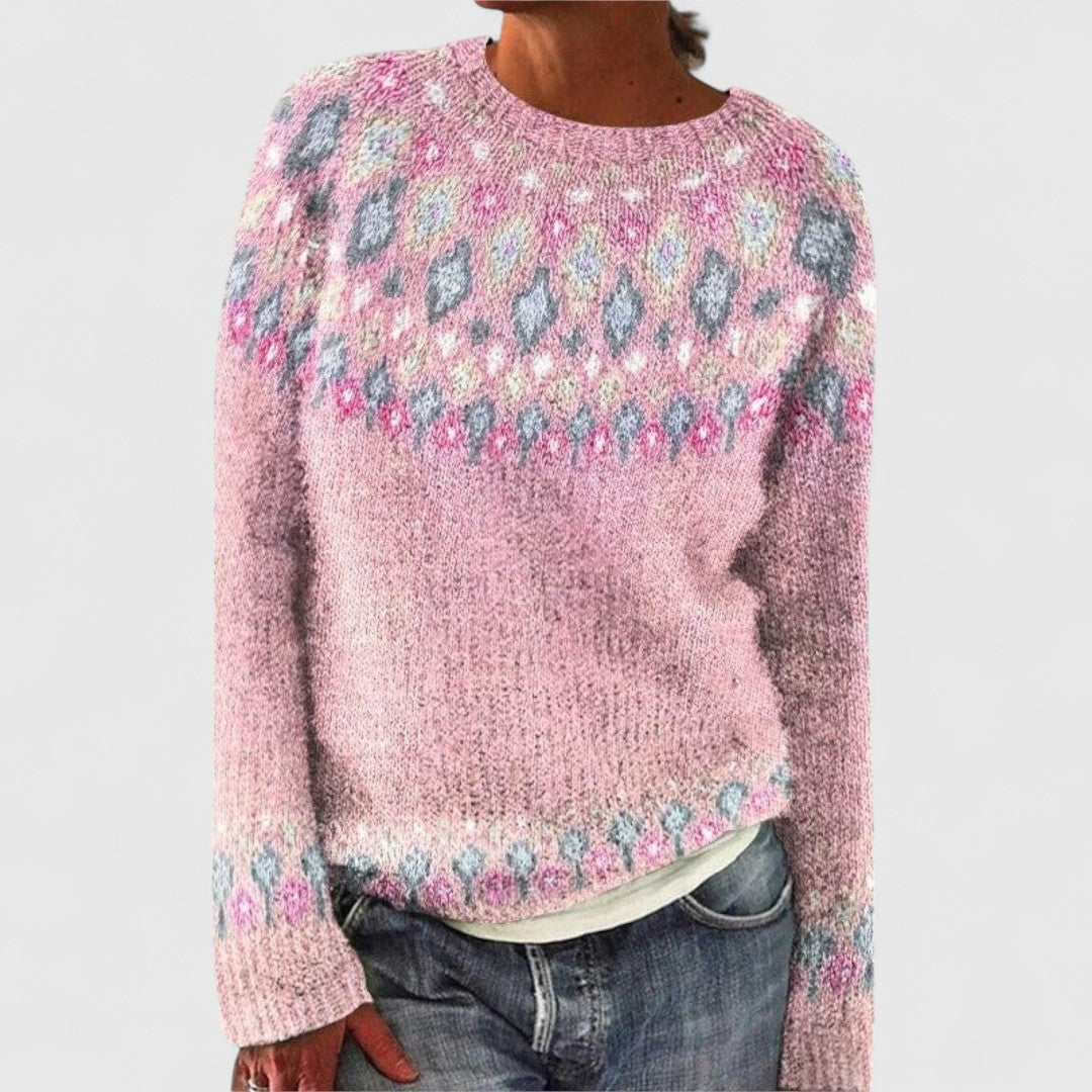 KINGA | Sweter dziany oversize