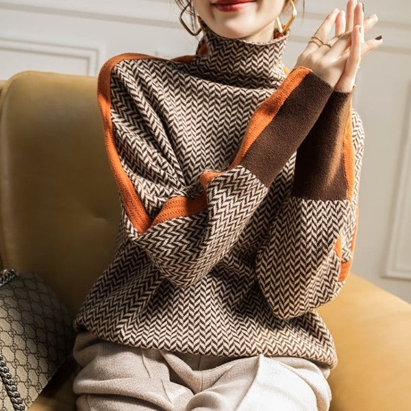 VICTORIA – Sweter – Styl minimalistyczny