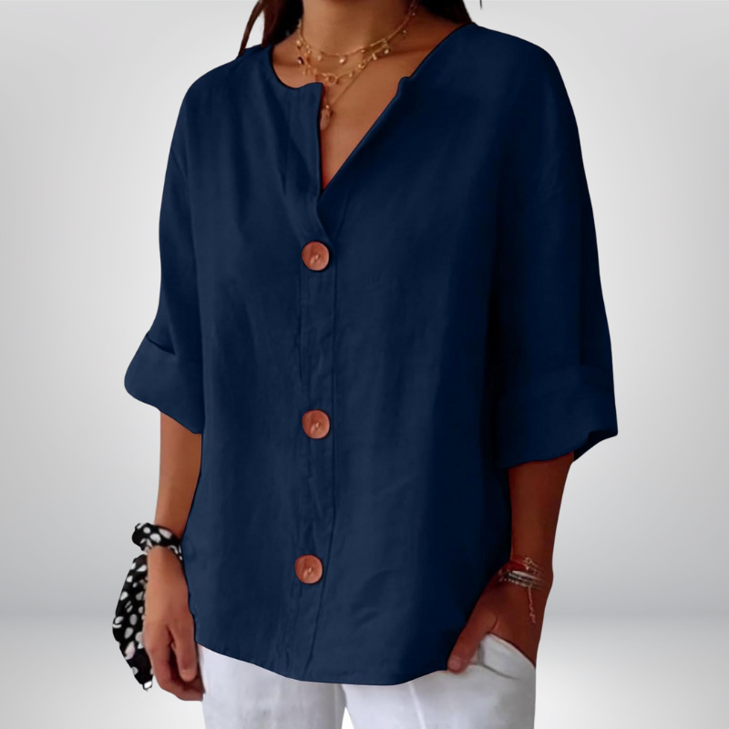 MARINA | Bluzka z guzikami