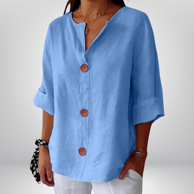 MARINA | Bluzka z guzikami